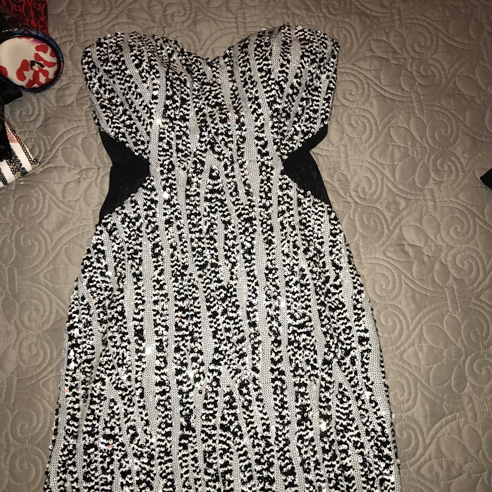 Bebe sequin dress
